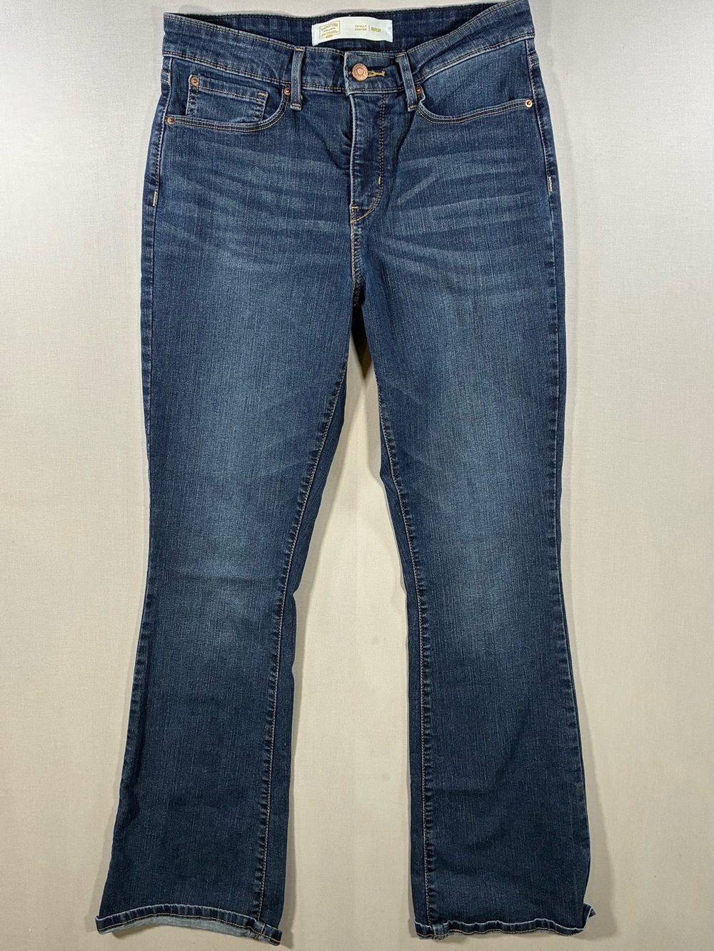 Levi's Dark Blue Flare Jeans